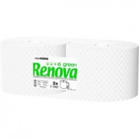 Bobina secamanos industrial 2 capas reciclada RENOVA | updirecto.es