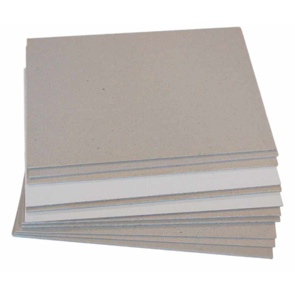 Carton Gris Club Pack / 1 Cara Blanco