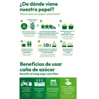 Papel Caña de azucar EARTH PACT | updirecto.es